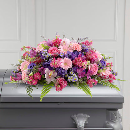 Glorious Garden Casket Spray –  The Happy Florist, Sanford FL