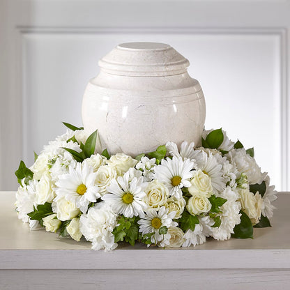 Ivory Gardens Cremation Adornment –  The Happy Florist, Sanford FL