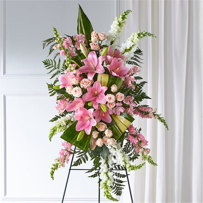 Elegant Embrace Standing Spray –  The Happy Florist, Sanford FL