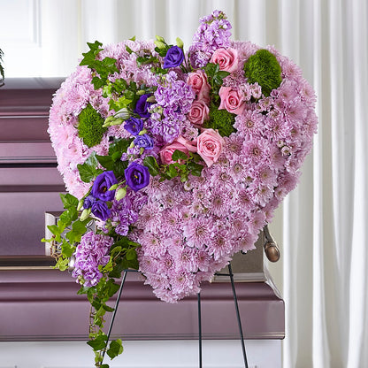 Treasured Love Standing Heart –  The Happy Florist, Sanford FL