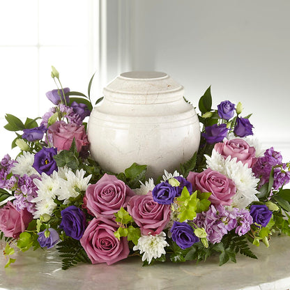 Blooming Sympathy Cremation Adornment –  The Happy Florist, Sanford FL