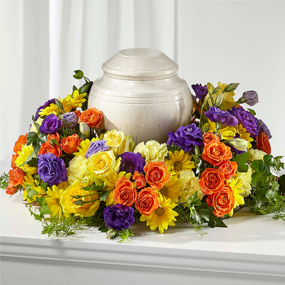 Blossoms of Remembrance Cremation Adornment –  The Happy Florist, Sanford FL