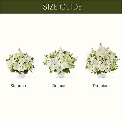 Peaceful Reflections Arrangement –  The Happy Florist, Sanford FL