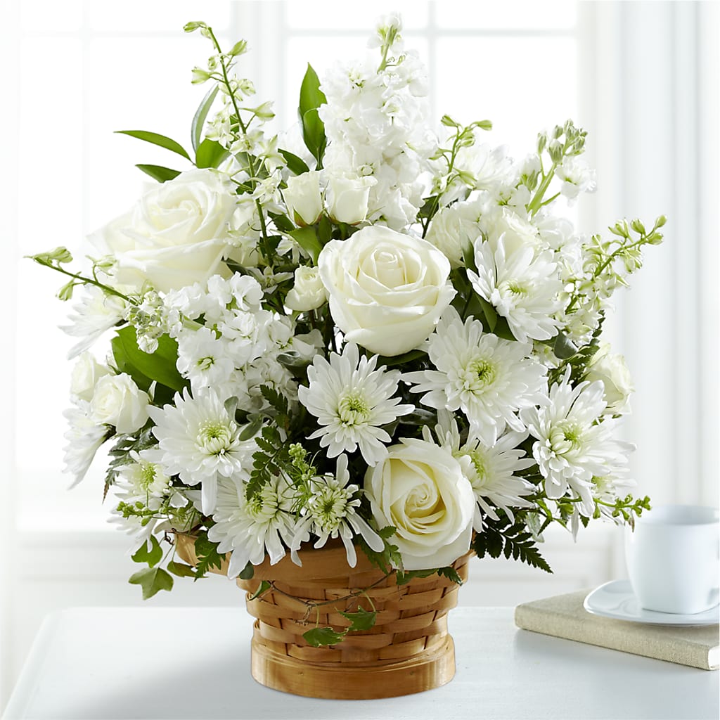 Heartfelt Condolences Arrangement –  The Happy Florist, Sanford FL
