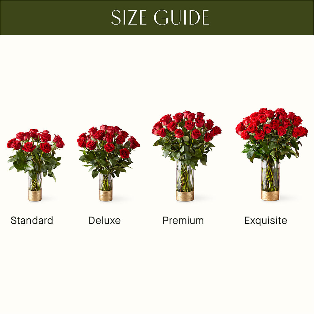 Classic Love Red Rose Bouquet –  The Happy Florist, Sanford FL