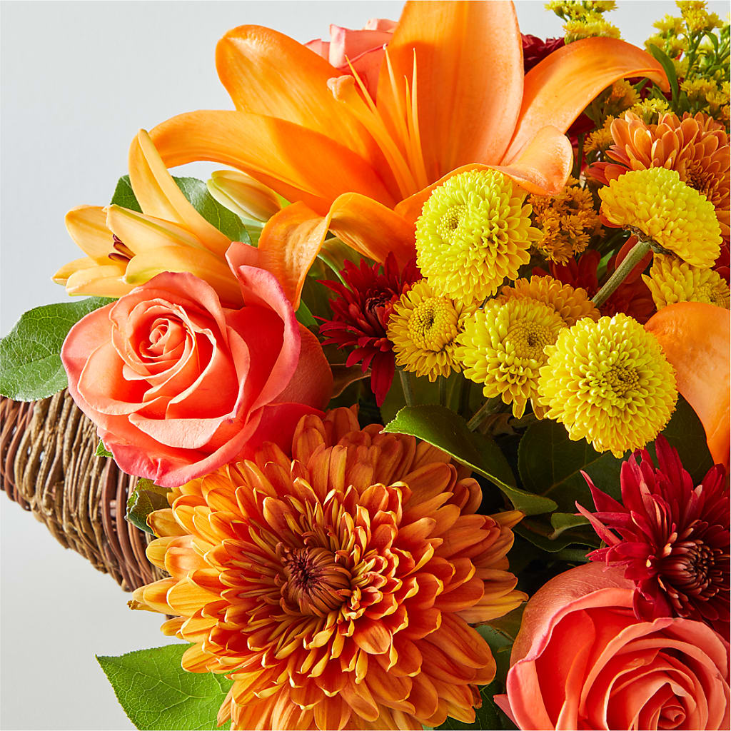 Bouquet of Blessings Cornucopia –  The Happy Florist, Sanford FL