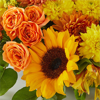 Autumn Harmony Centerpiece –  The Happy Florist, Sanford FL