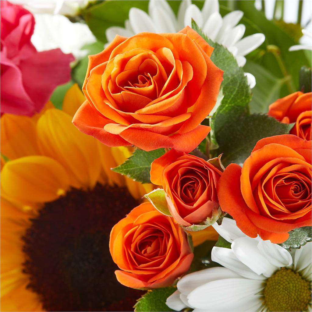 Sun-drenched Blooms Bouquet –  The Happy Florist, Sanford FL