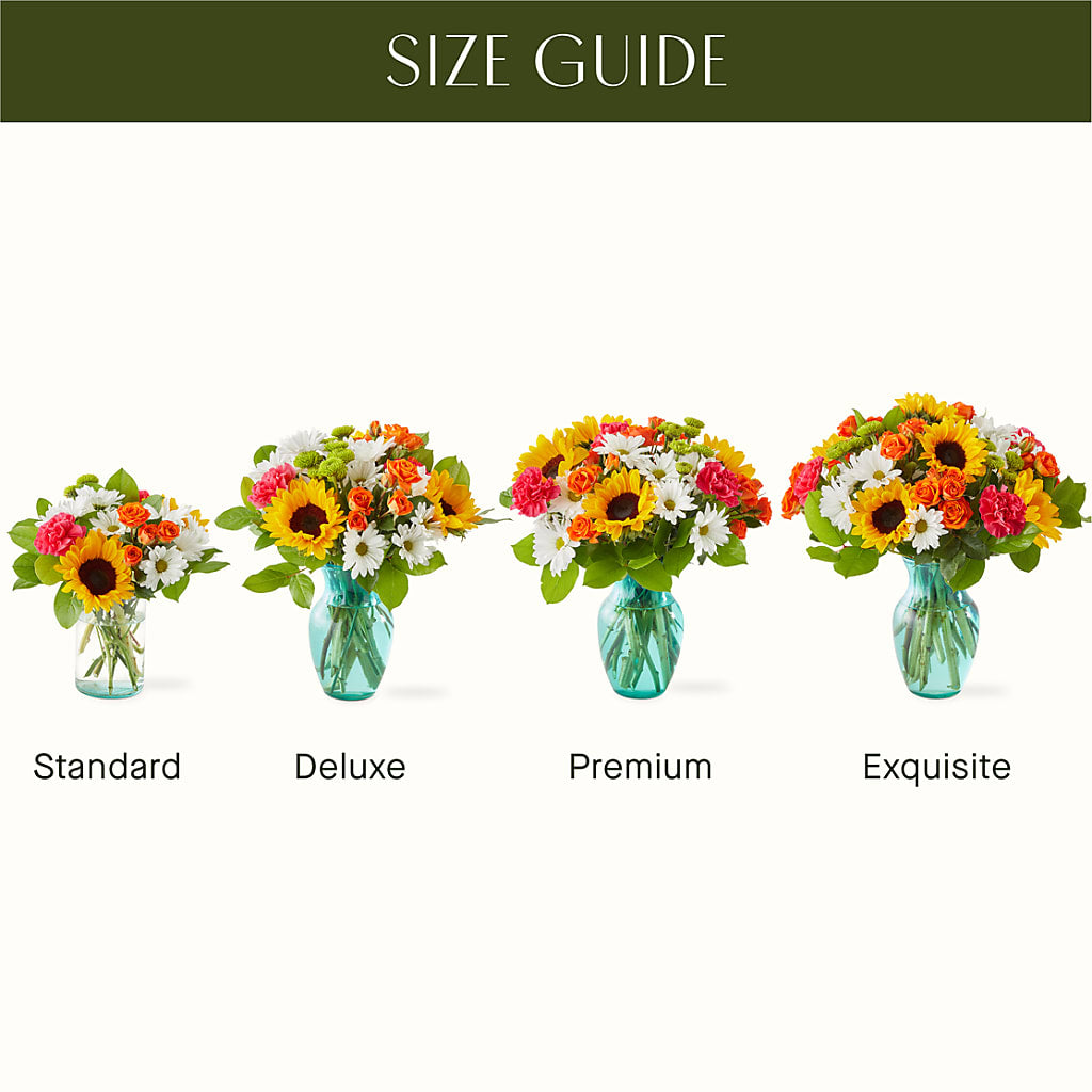 Sun-drenched Blooms Bouquet –  The Happy Florist, Sanford FL