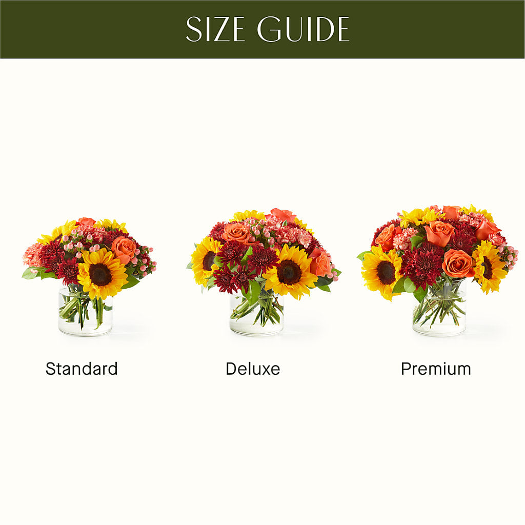 September Sunset Bouquet –  The Happy Florist, Sanford FL