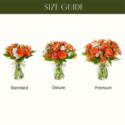 Apricot Glow Bouquet –  The Happy Florist, Sanford FL