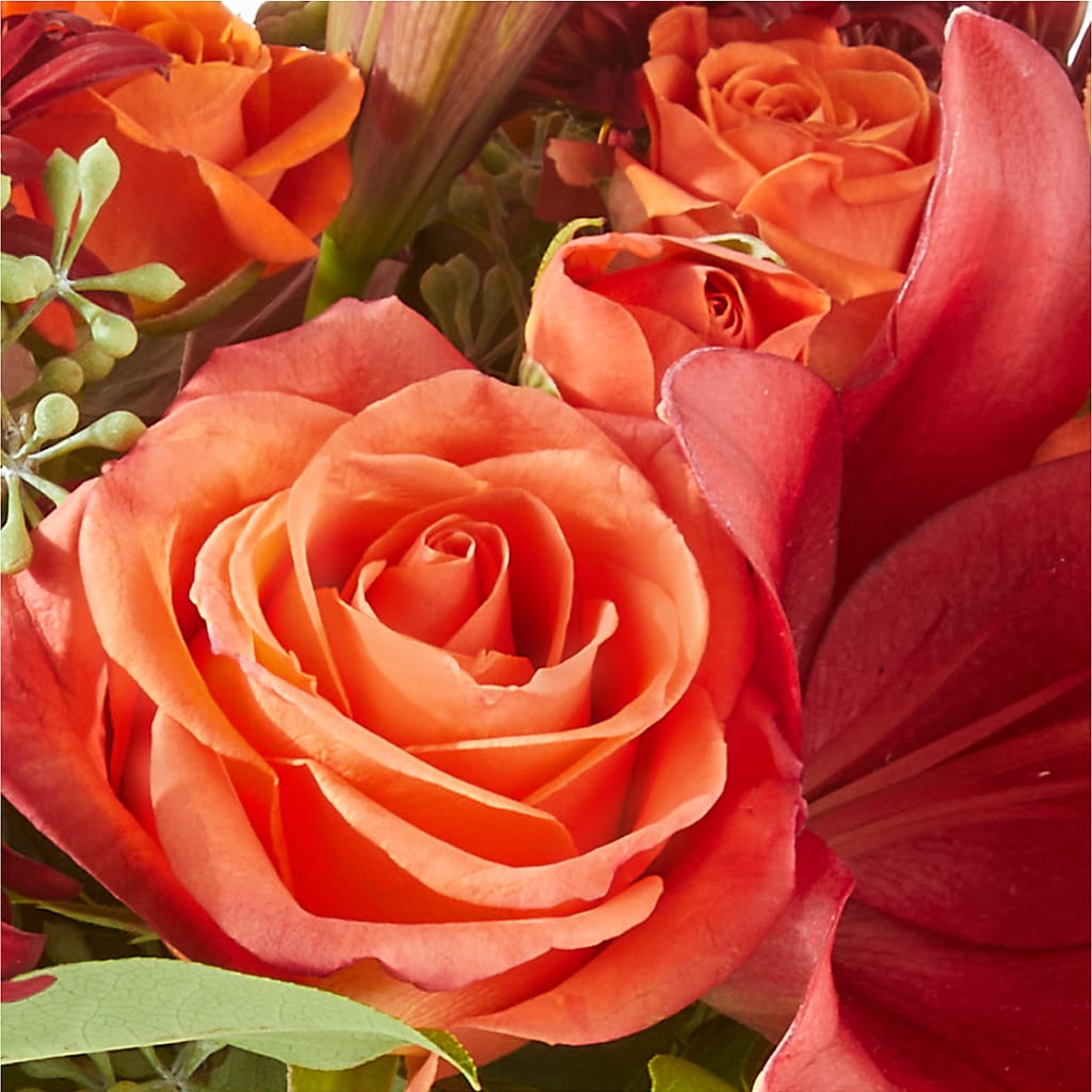 Crimson Leaves Bouquet –  The Happy Florist, Sanford FL