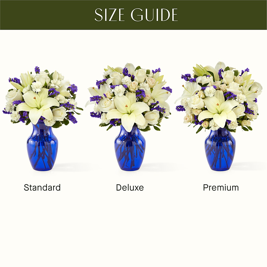 Sapphire Rush Bouquet –  The Happy Florist, Sanford FL