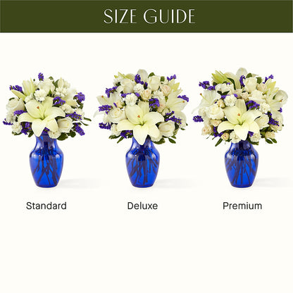 Sapphire Rush Bouquet –  The Happy Florist, Sanford FL