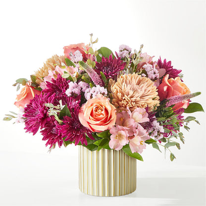 Berry Cobbler Bouquet with Ivory Vase –  The Happy Florist, Sanford FL