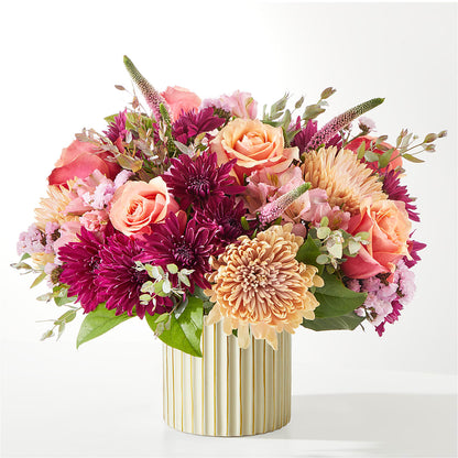 Berry Cobbler Bouquet with Ivory Vase –  The Happy Florist, Sanford FL