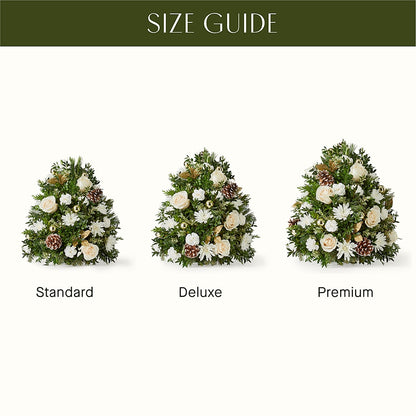 Snowed In Tree –  The Happy Florist, Sanford FL