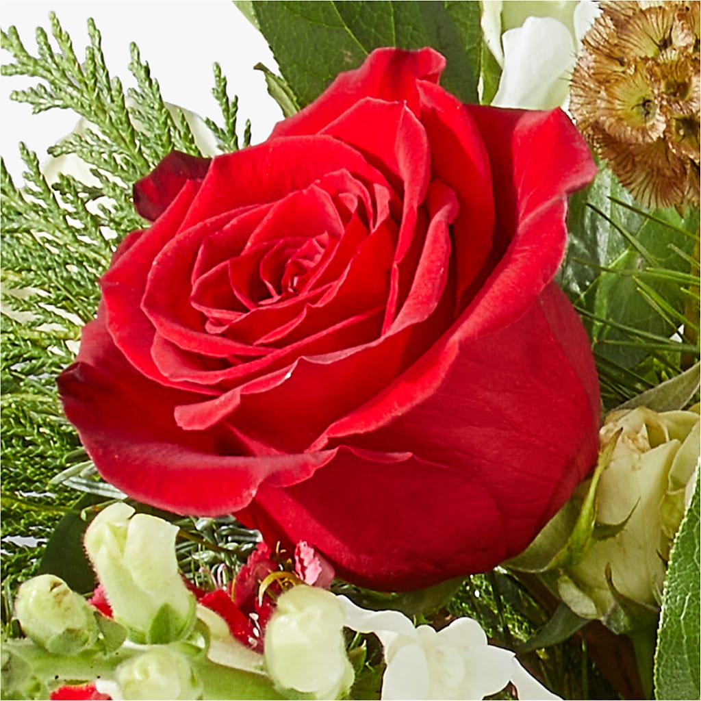Deck the Halls Bouquet –  The Happy Florist, Sanford FL