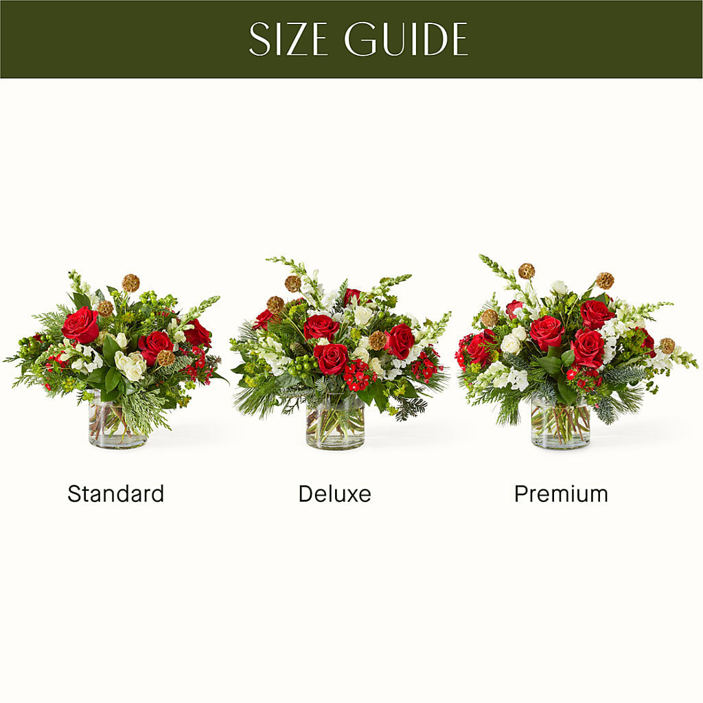 Deck the Halls Bouquet –  The Happy Florist, Sanford FL