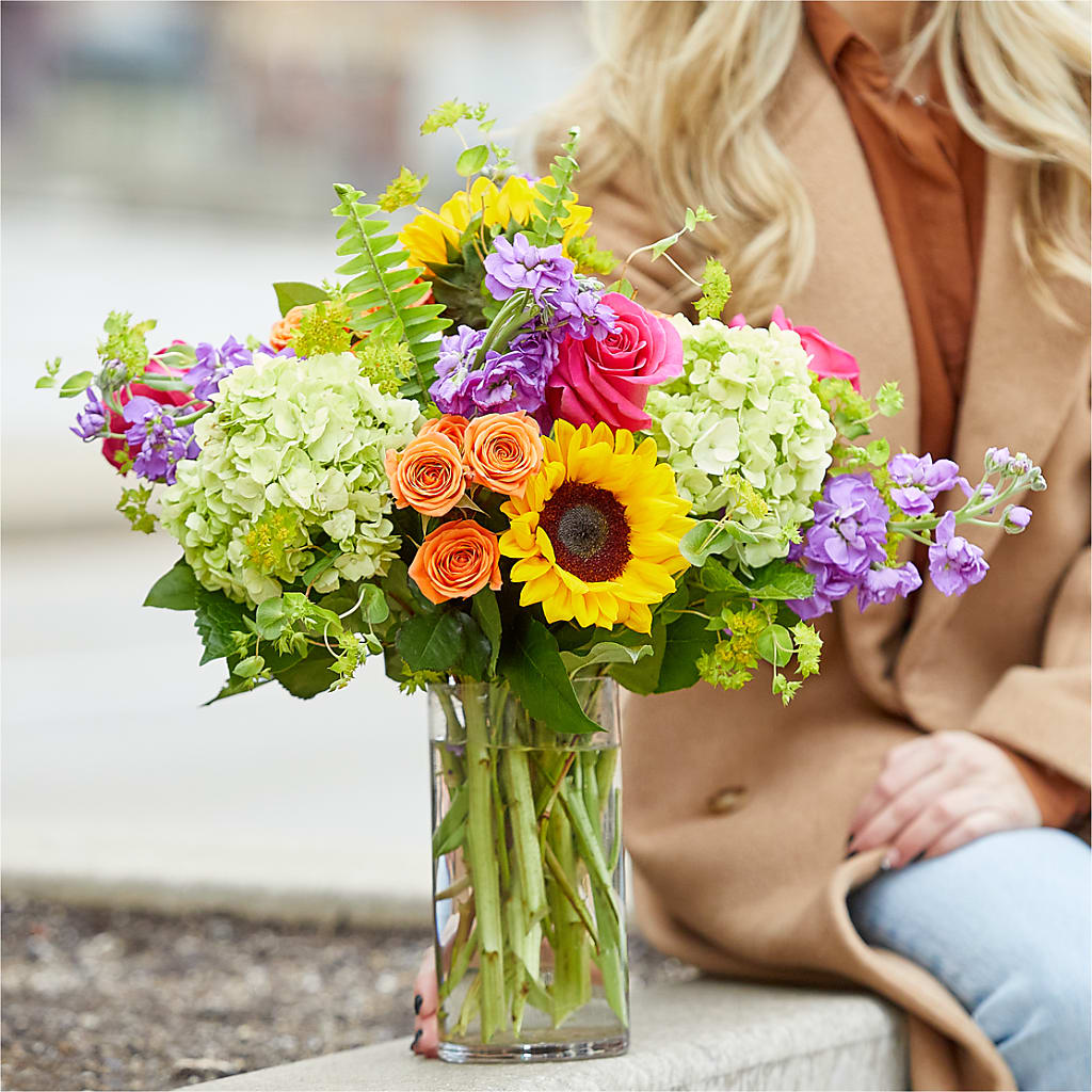 Vibrant Greetings Bouquet –  The Happy Florist, Sanford FL