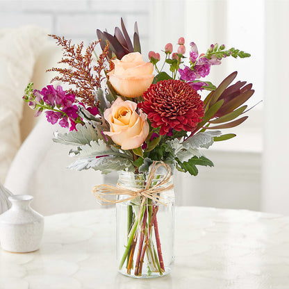 Moody Hues Bouquet –  The Happy Florist, Sanford FL