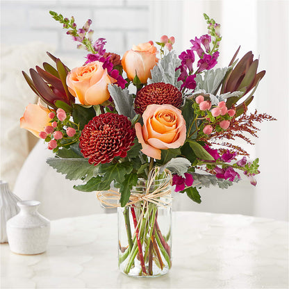 Moody Hues Bouquet –  The Happy Florist, Sanford FL