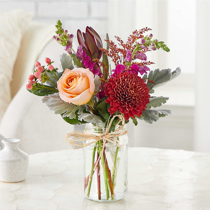 Moody Hues Bouquet –  The Happy Florist, Sanford FL