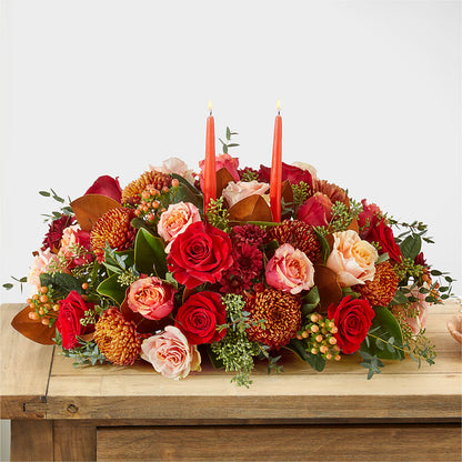 Gather Near Centerpiece –  The Happy Florist, Sanford FL