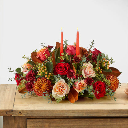 Gather Near Centerpiece –  The Happy Florist, Sanford FL