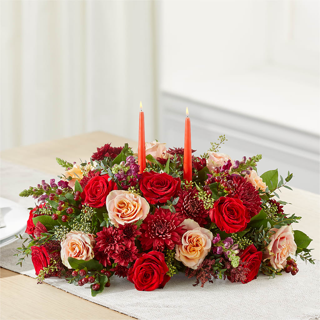 Most Thankful Centerpiece –  The Happy Florist, Sanford FL