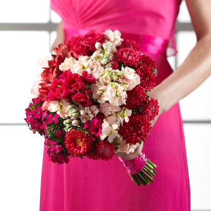 Pink Effervescence Bouquet –  The Happy Florist, Sanford FL