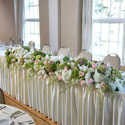 State of Joy Head Table Arrangement –  The Happy Florist, Sanford FL