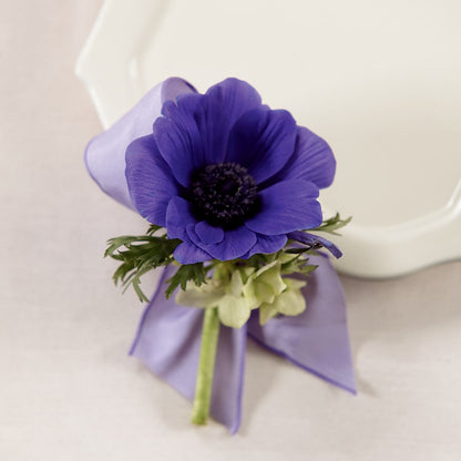 Purple Passion Boutonniere –  The Happy Florist, Sanford FL