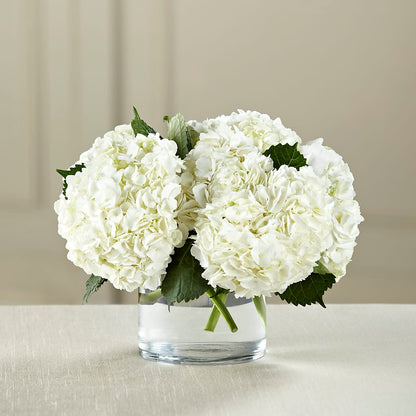 White Hydrangea Bouquet –  The Happy Florist, Sanford FL