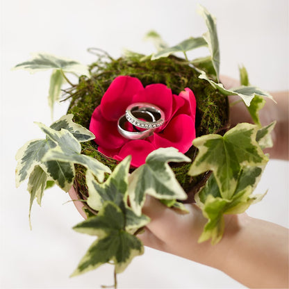 Lila Rose Ring Nest –  The Happy Florist, Sanford FL