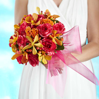 Brilliant Shades of Love Bouquet –  The Happy Florist, Sanford FL