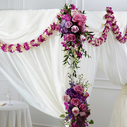 Color & Light Chuppah Decor –  The Happy Florist, Sanford FL