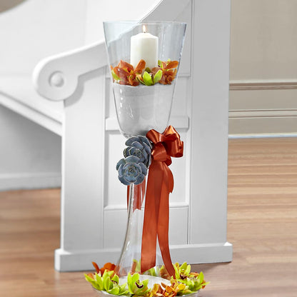 Matrimony Pew Decor –  The Happy Florist, Sanford FL
