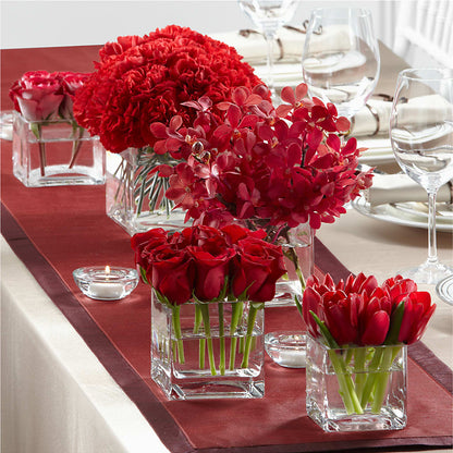 Modern Grace Centerpiece –  The Happy Florist, Sanford FL
